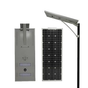 60w best integrated solar light for courtyard customized package logo